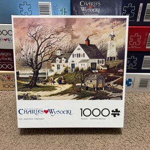 Charles Wysocki Old Martha's Vineyard Puzzle